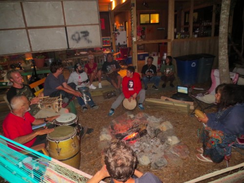 Poetry around a campfire with talented musicians is heaven sent! Pensacola, FL